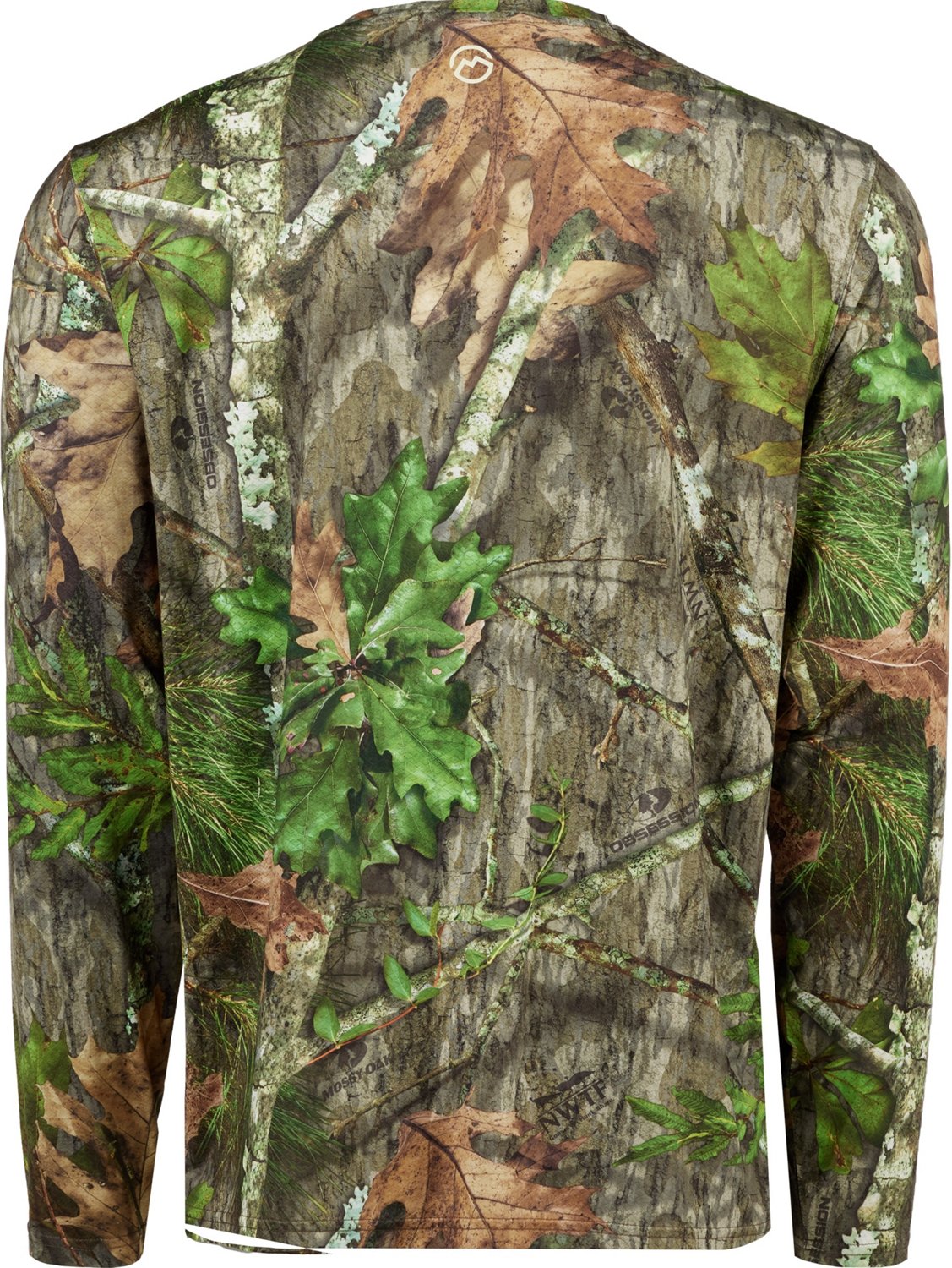 Magellan Outdoors Hunt Gear Men's Eagle Pass Tech Mesh Long Sleeve T-shirt                                                       - view number 2