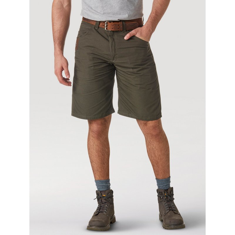 Wrangler Men's Riggs Technician Shorts Green, 42" - Men's Work Shorts at Academy Sports