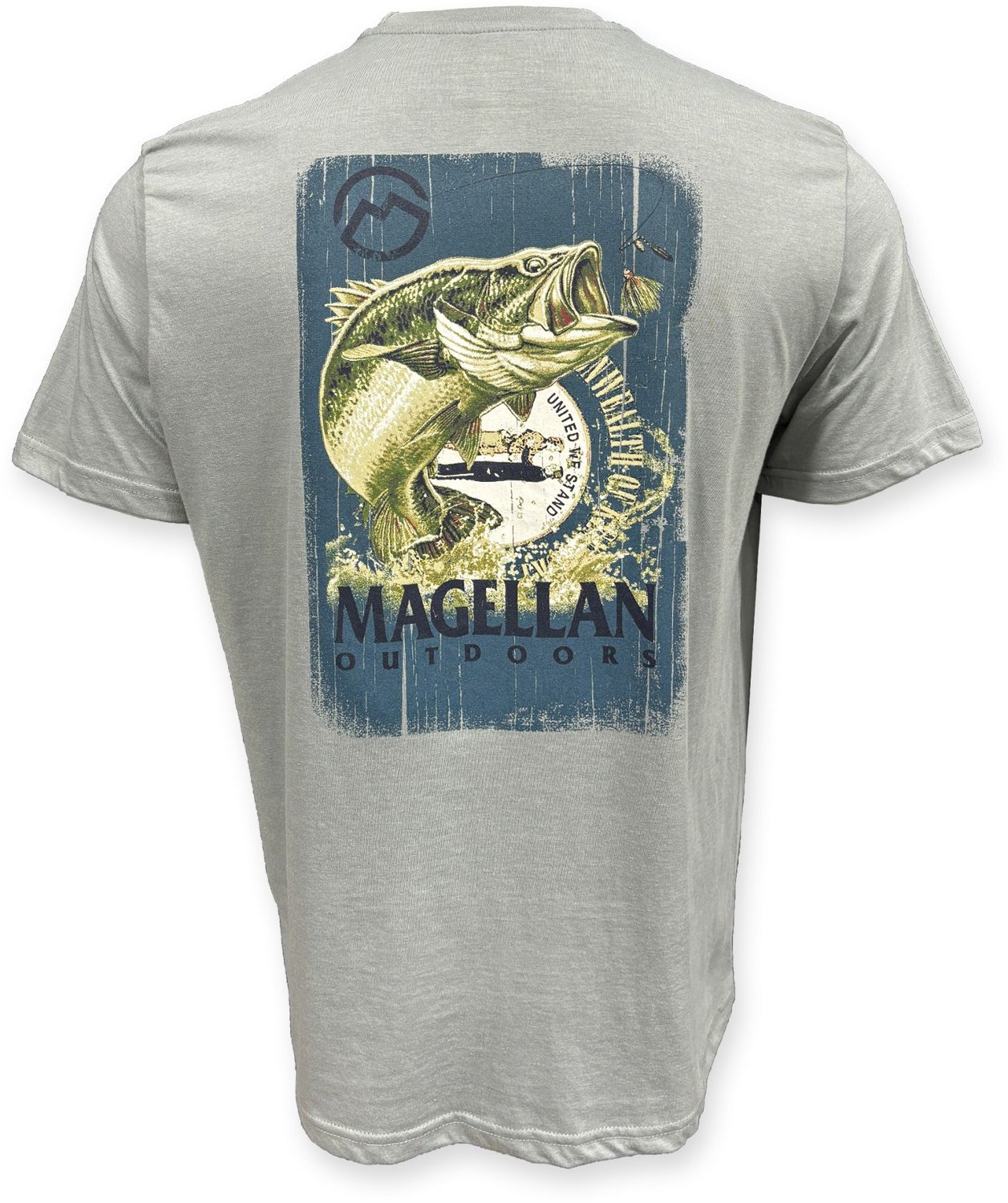 Magellan Outdoors Men's Kentucky BASS FLAG Short Sleeve Graphic T-shirt