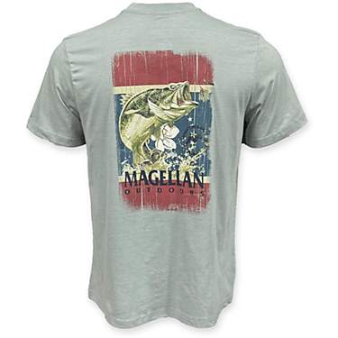Magellan Outdoors Men's Mississippi BASS FLAG  Short Sleeve Graphic T-shirt                                                     
