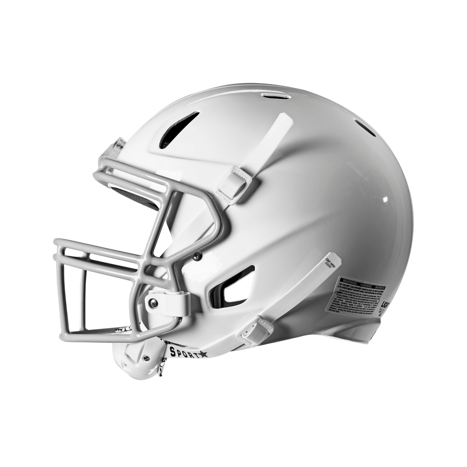 LIGHT Helmets Youth LS2 Composite Football Helmet                                                                                - view number 2