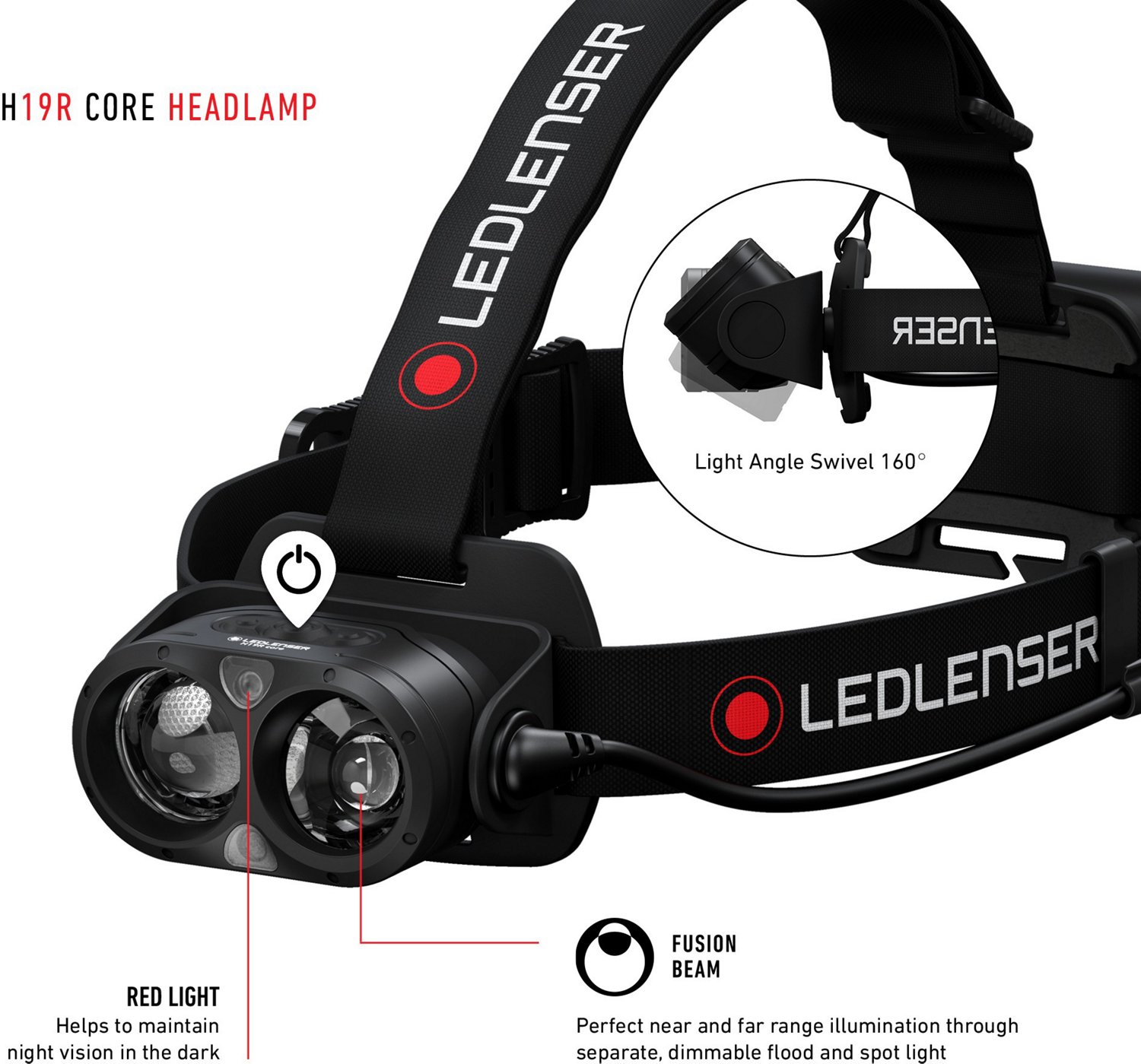 Led Lenser H19r 3500 Lumen Core Headlamp Academy