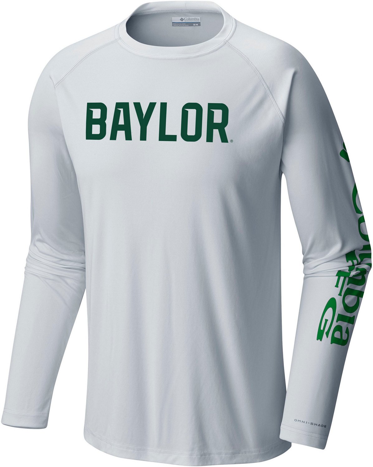 Columbia Sportswear Men's Baylor University Terminal Tackle Long Sleeve T-shirt - view number 1
