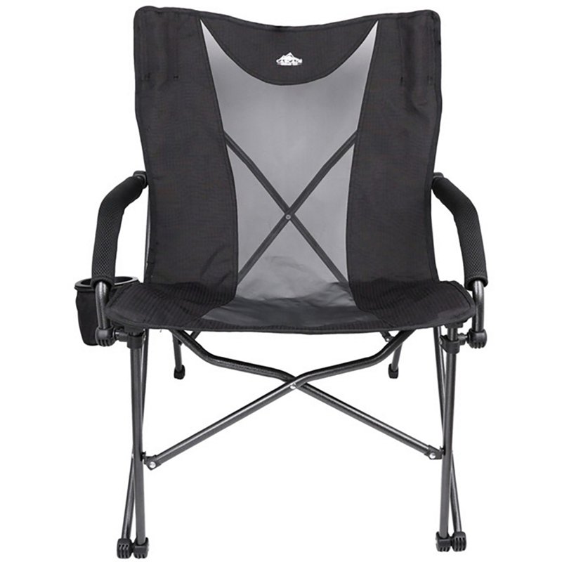 Cascade Mountain Tech Heavy Duty LP Camp Chair All Ages, Rip Stop Polyester Fabric
