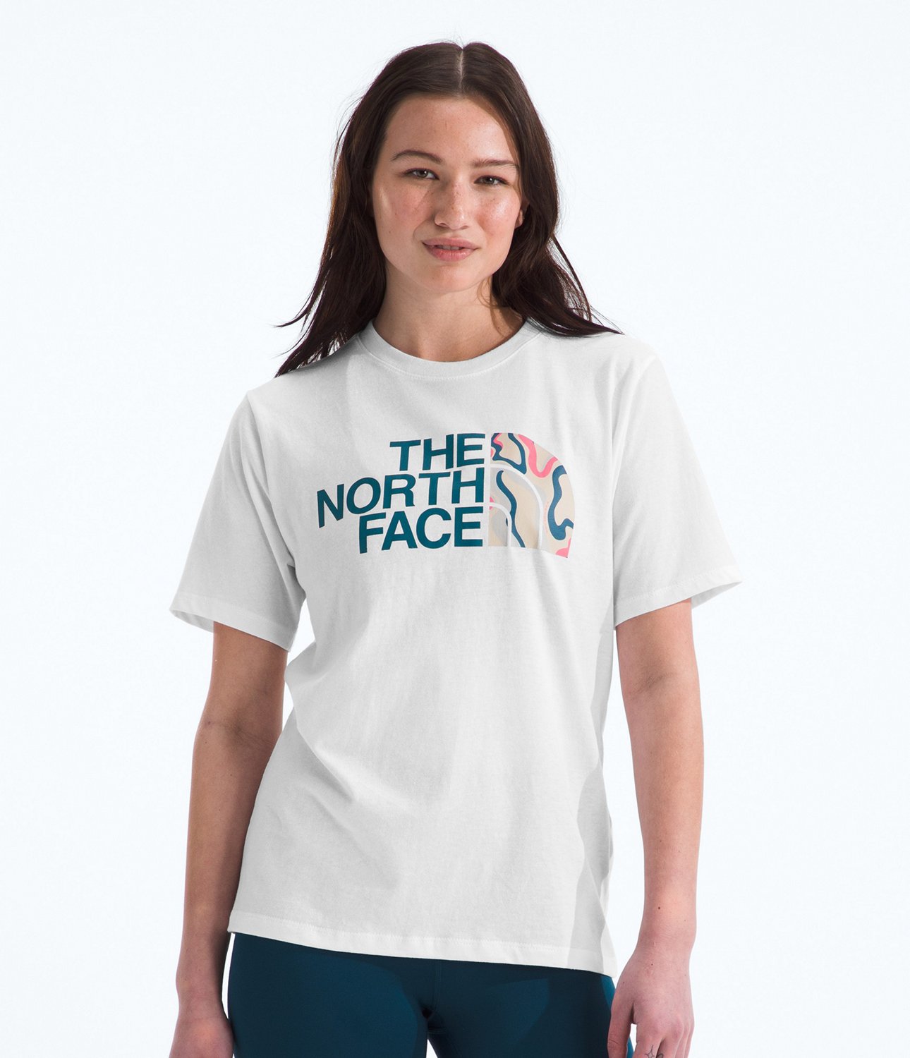 The North Face Women's Half Dome Wavy Lines Print Short