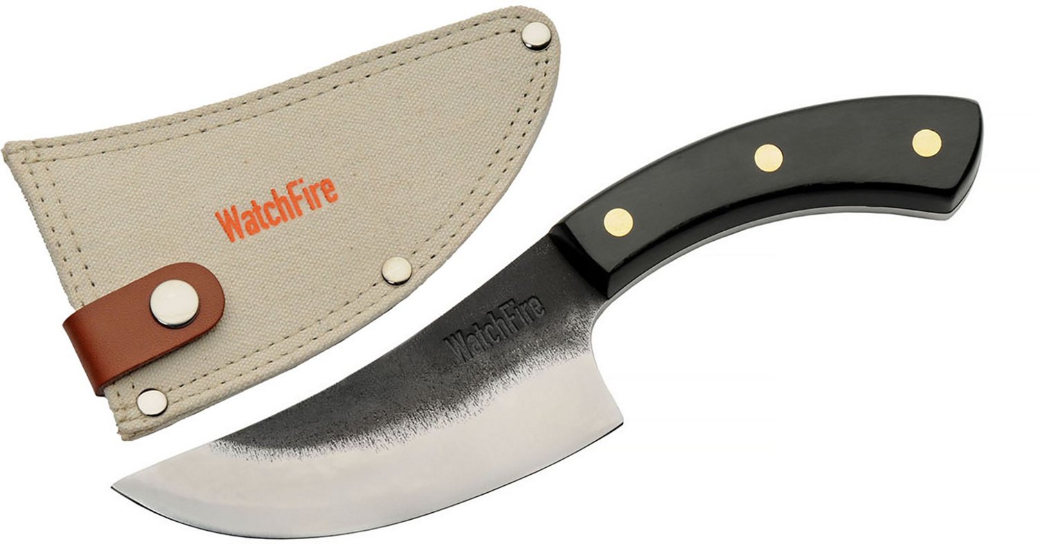 WatchFire Bosna 4.75 in Butcher Knife with Sheath