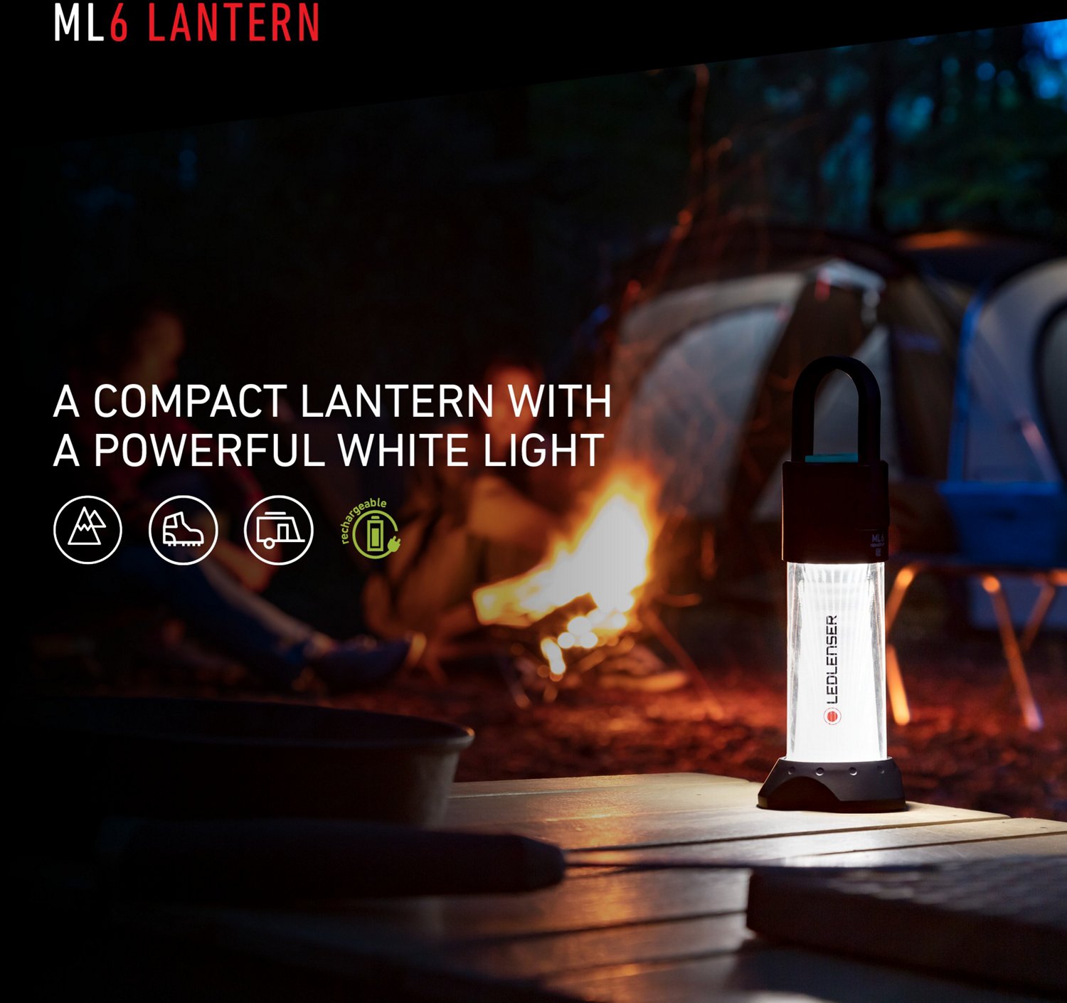 LED LENSER ML4 750 Lumen Warm Light Lantern Academy