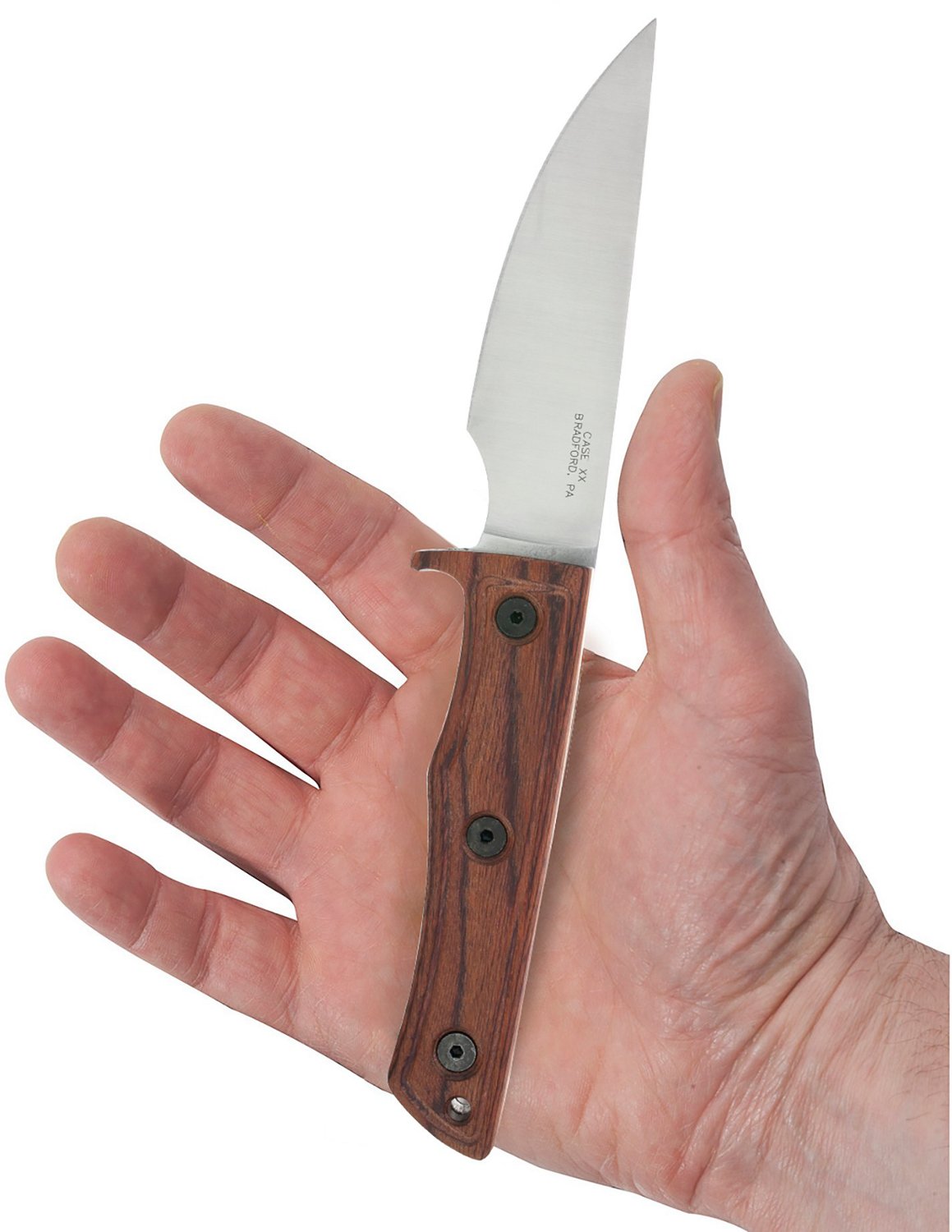 Case Cutlery Hunter Smooth Hardwood Composite Fixed Blade Knife - view number 3