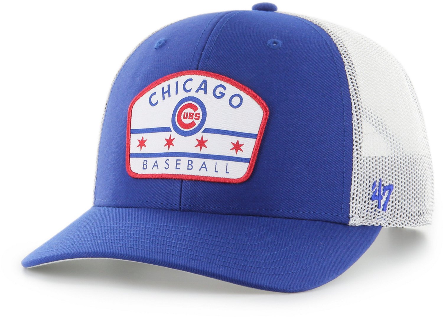 '47 Men's Chicago Cubs Region Patch Trucker Cap