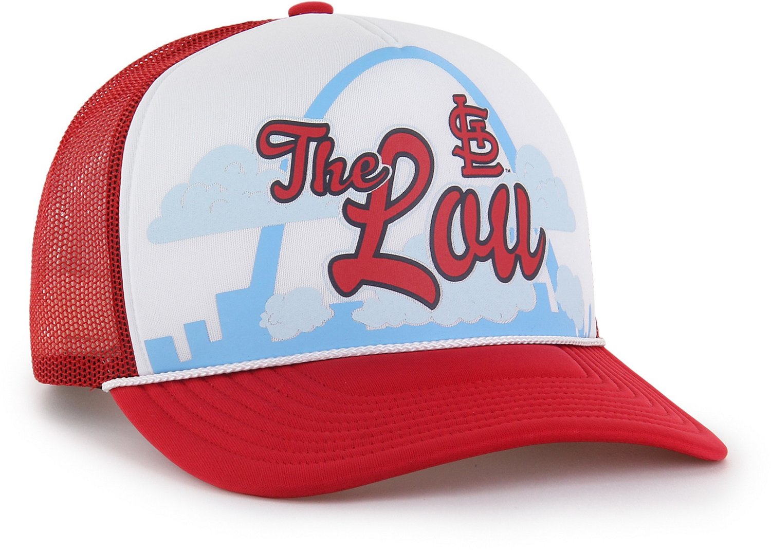 '47 Men's St. Louis Cardinals Region Foam Trucker Cap - view number 2