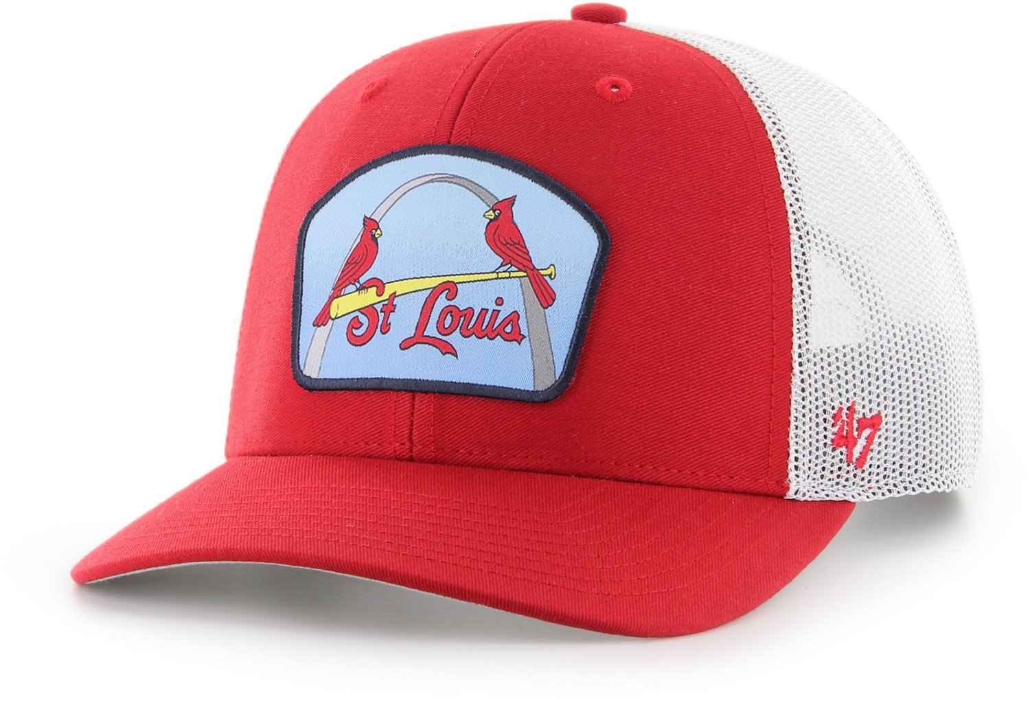 '47 Men's St. Louis Cardinals Region Patch Trucker Cap