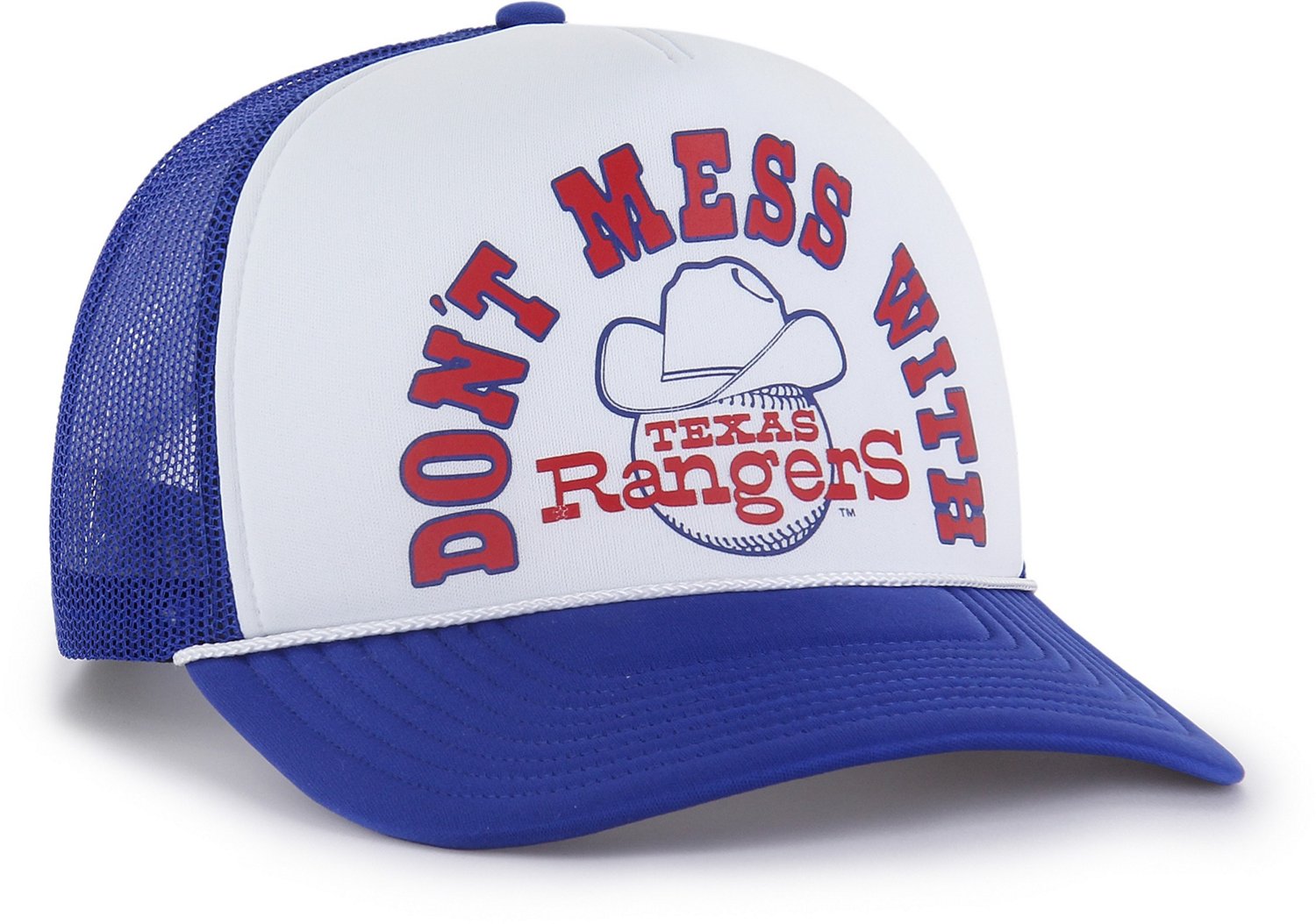 47 Men's Texas Rangers Region Foam Trucker Cap | Academy