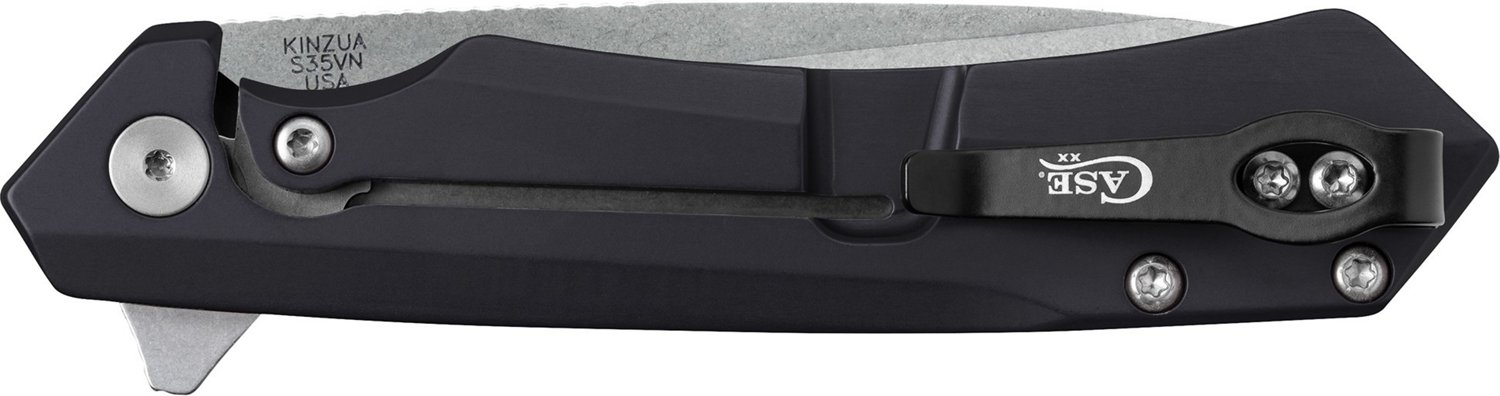 Case Cutlery Milled Anodized Aluminum Kinzua Spear Blade Folding Knife                                                           - view number 4