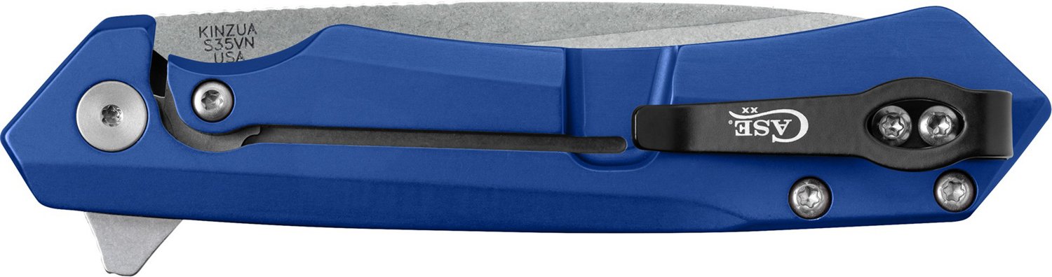 Case Cutlery Milled Anodized Aluminum Kinzua Spear Blade Folding Knife - view number 4