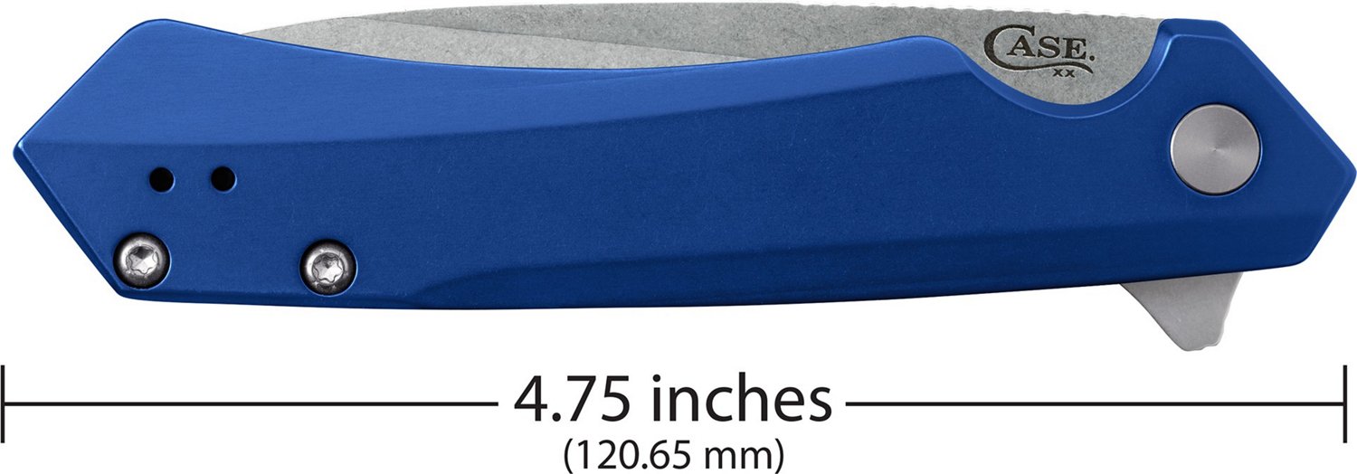 Case Cutlery Milled Anodized Aluminum Kinzua Spear Blade Folding Knife - view number 5