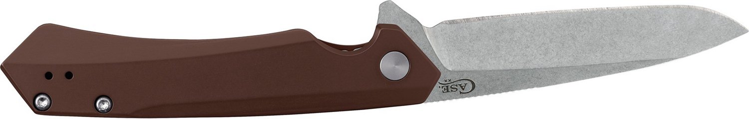 Case Cutlery Milled Anodized Aluminum Kinzua Spear Blade Folding Knife                                                           - view number 2