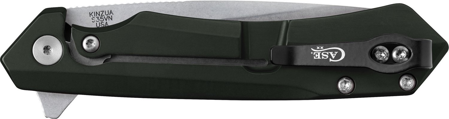 Case Cutlery Milled Anodized Aluminum Kinzua Spear Blade Folding Knife - view number 4