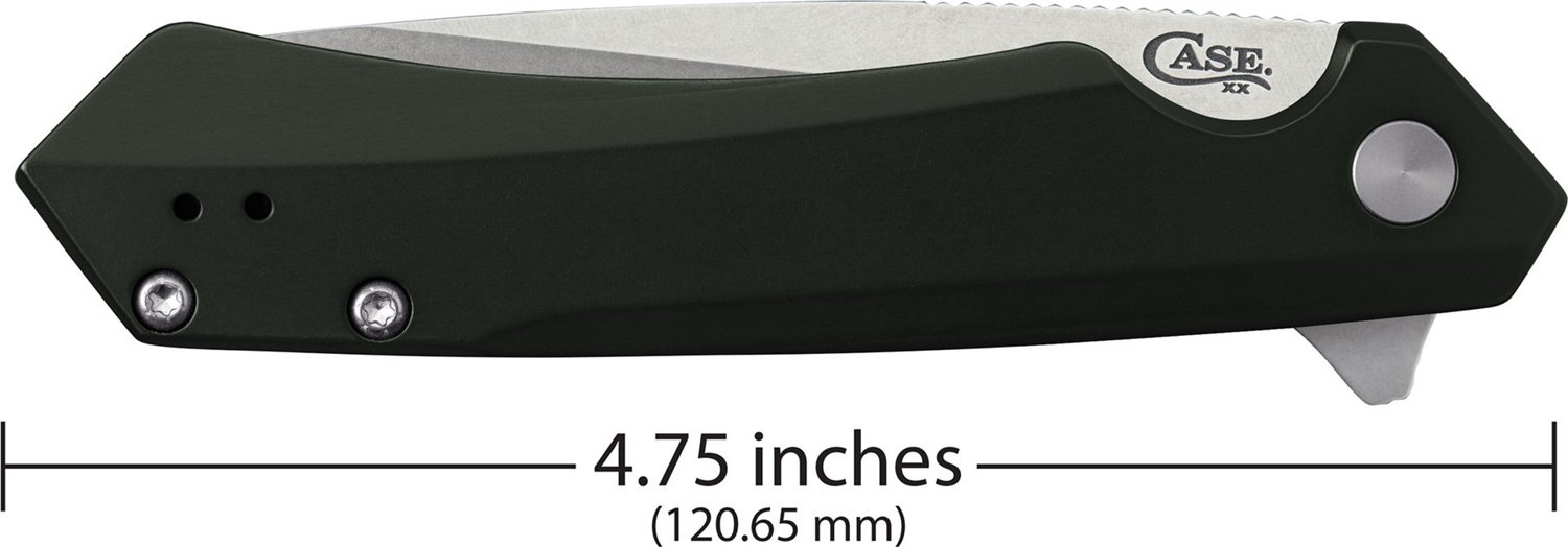 Case Cutlery Milled Anodized Aluminum Kinzua Spear Blade Folding Knife - view number 5