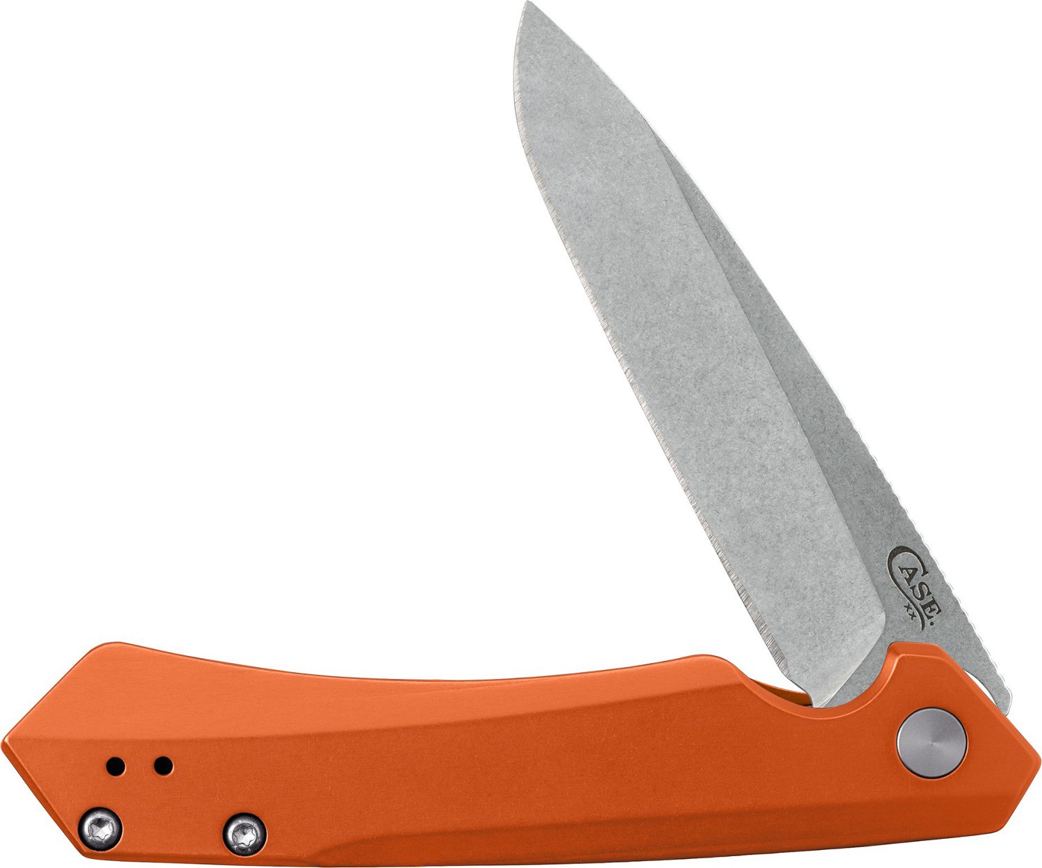 Case Cutlery Milled Anodized Aluminum Kinzua Spear Blade Folding Knife