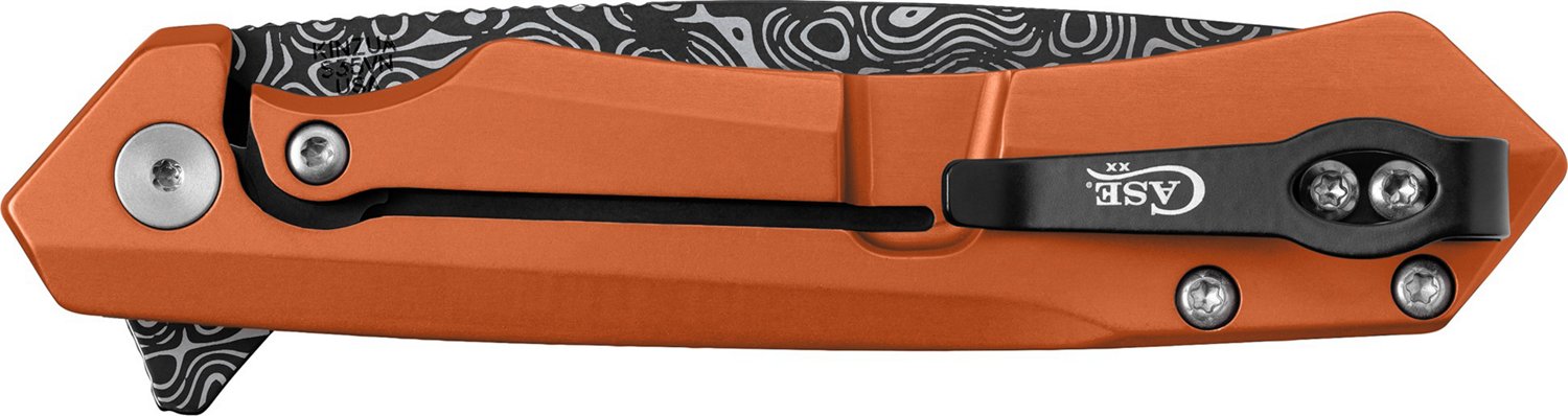 Case Cutlery Kinzua Custom DLC-Coated Tanto Blade Folding Knife - view number 4