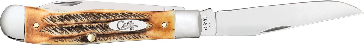 Case Cutlery Trapper 6.5 BoneStage Folding Knife with Wharncliff Blade - view number 2