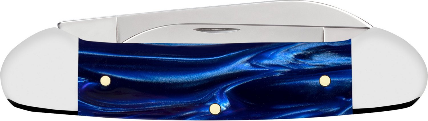 Case Cutlery Smooth Pearl Kirinite Folding Canoe Knife                                                                           - view number 3