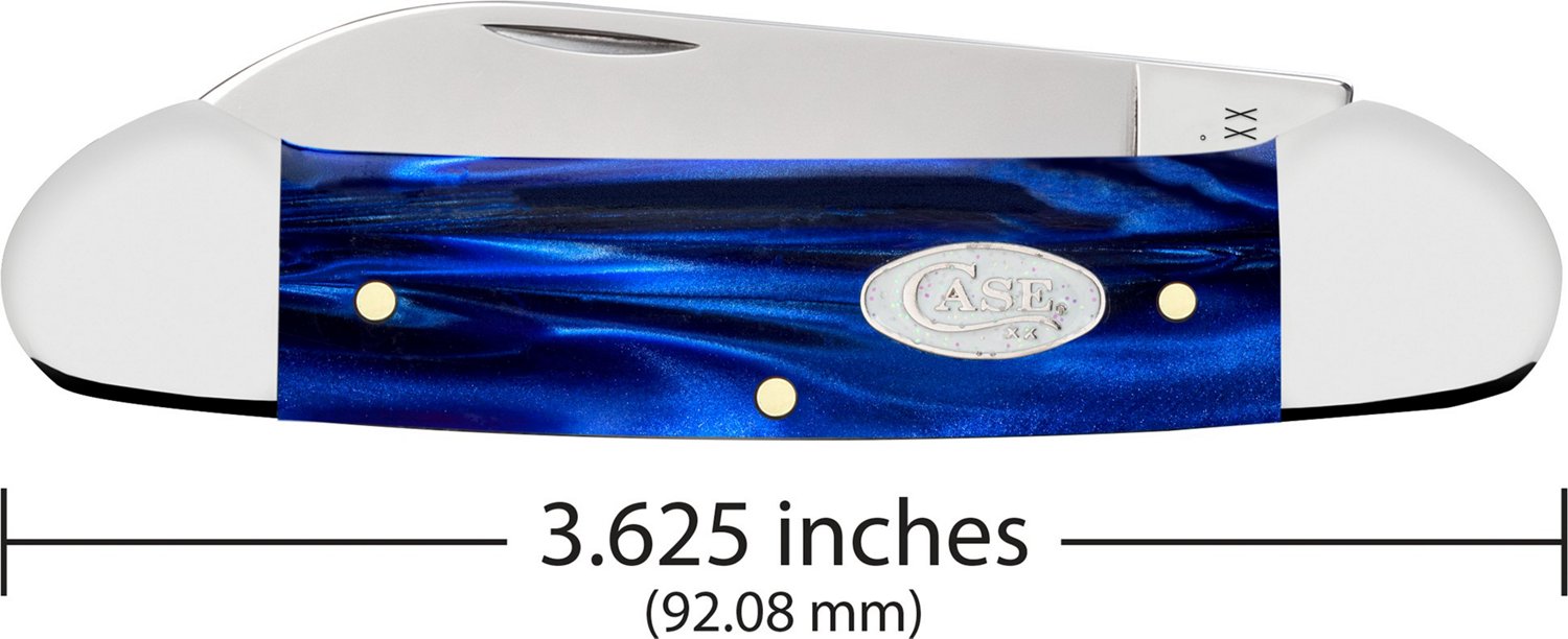 Case Cutlery Smooth Pearl Kirinite Folding Canoe Knife                                                                           - view number 4