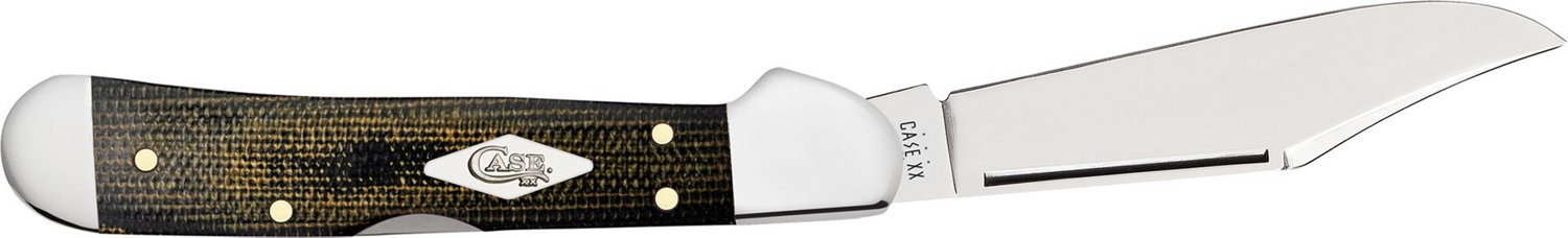 Case Cutlery Mini Copperlock Micarta Pocket Knife                                                                                - view number 2