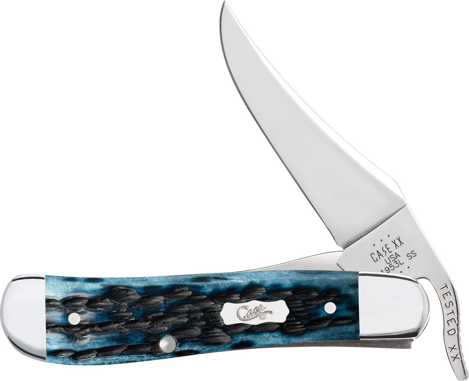 Case Cutlery PocketWorn Bone RussLock Folding Knife