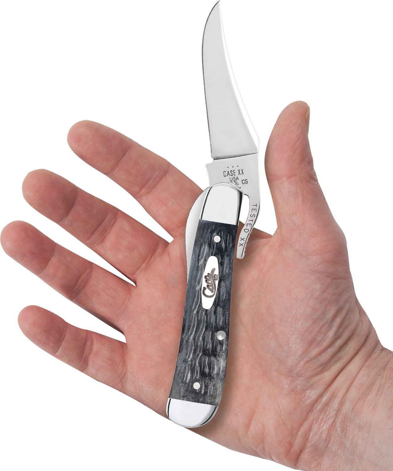 Case Cutlery PocketWorn Bone RussLock Folding Knife