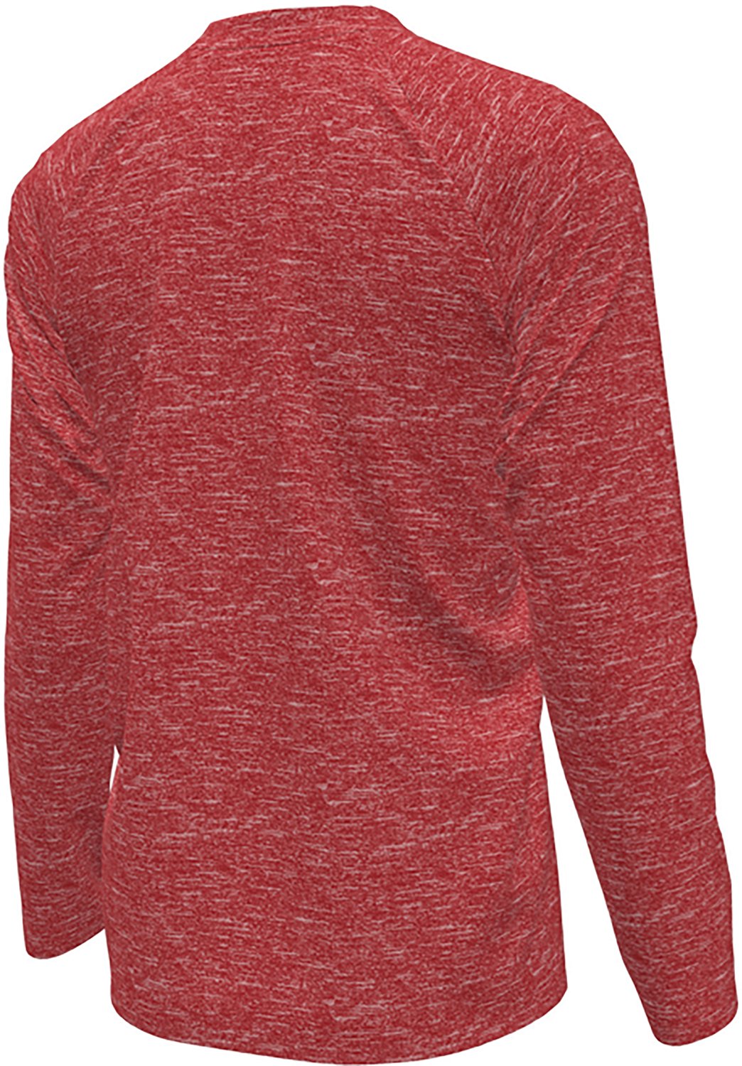 Nike Boys' Heather Long Sleeve Hydroguard Rash Guard                                                                             - view number 2