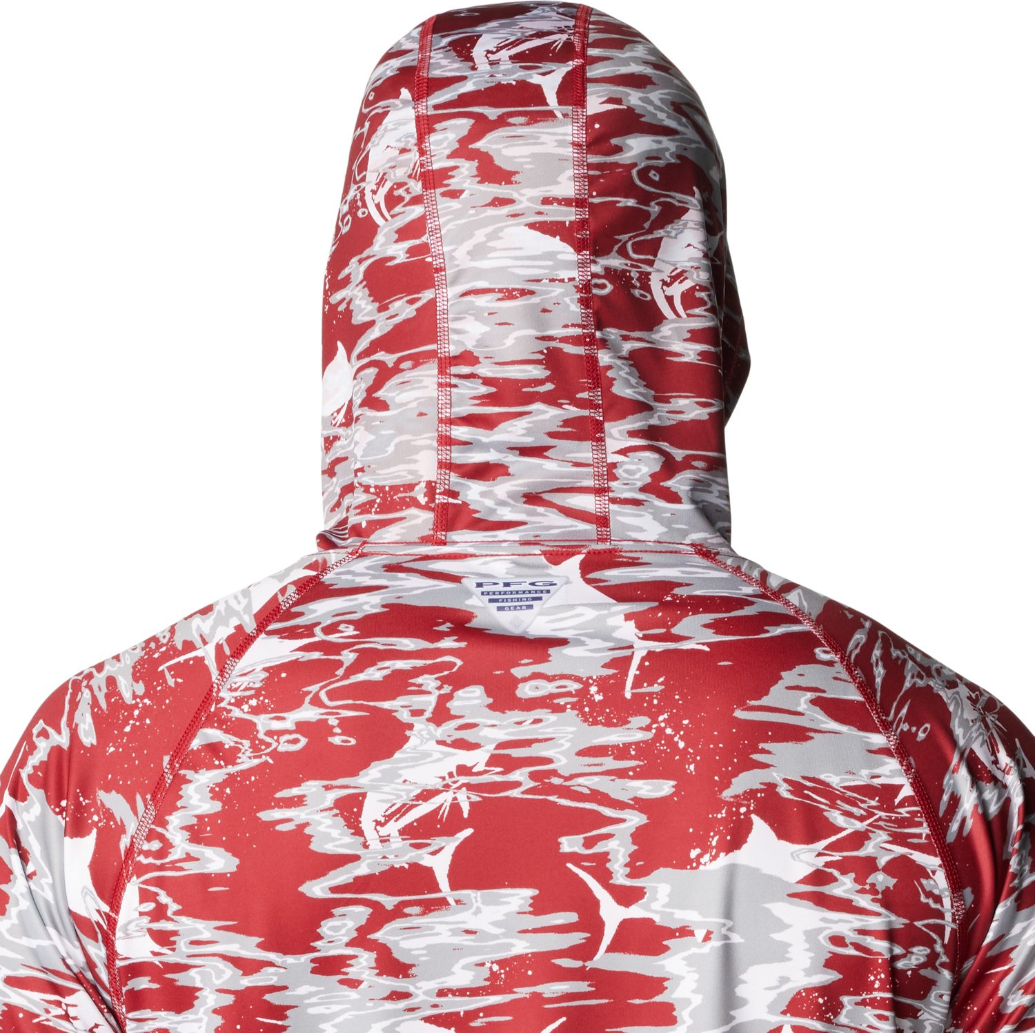 Columbia Sportswear Men's University of Alabama Rippled Super Terminal Tackle Hoodie                                             - view number 5