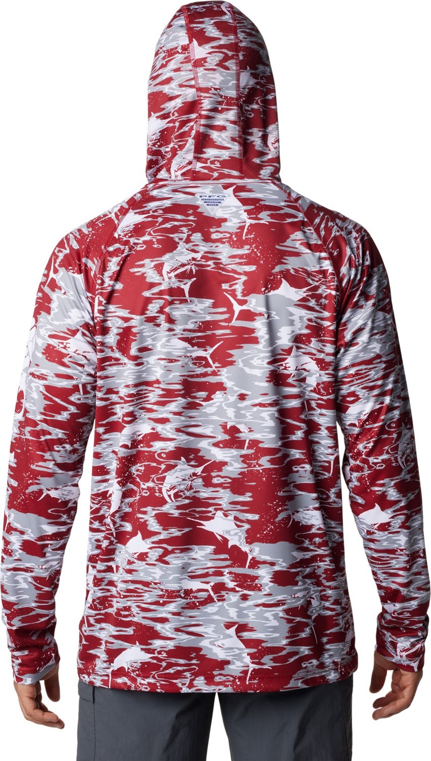Columbia Sportswear Men's University of Oklahoma Rippled Super Terminal Tackle Hoodie  - view number 2