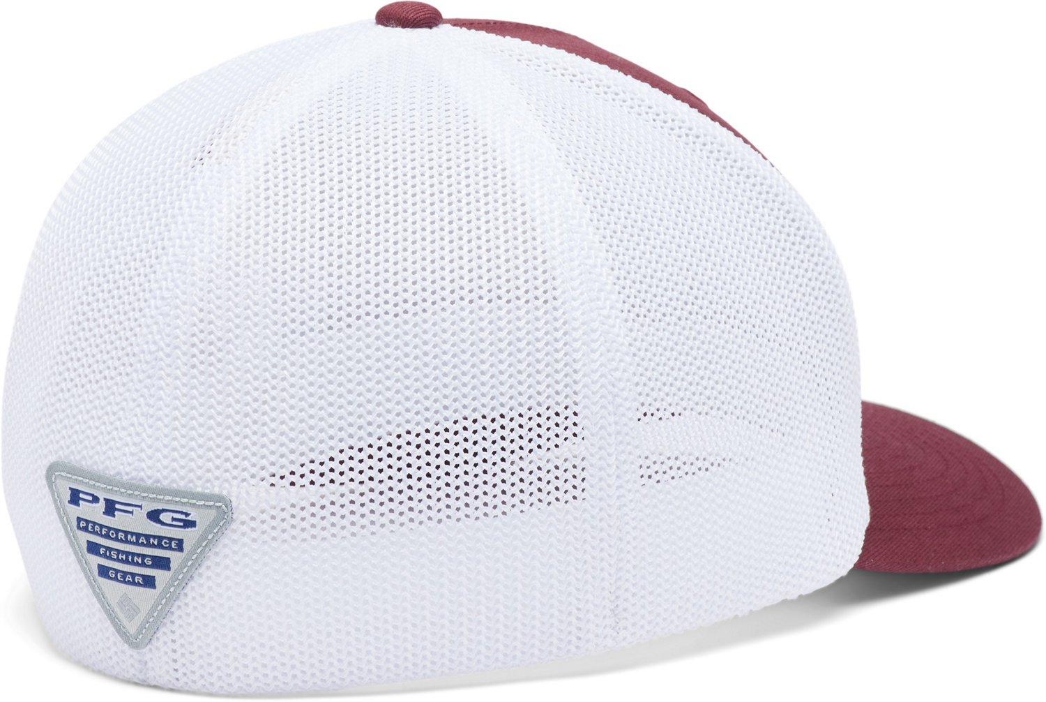 Columbia Sportswear Men's Texas A&M University PFG Mesh Fish Flag Ball Cap - view number 2