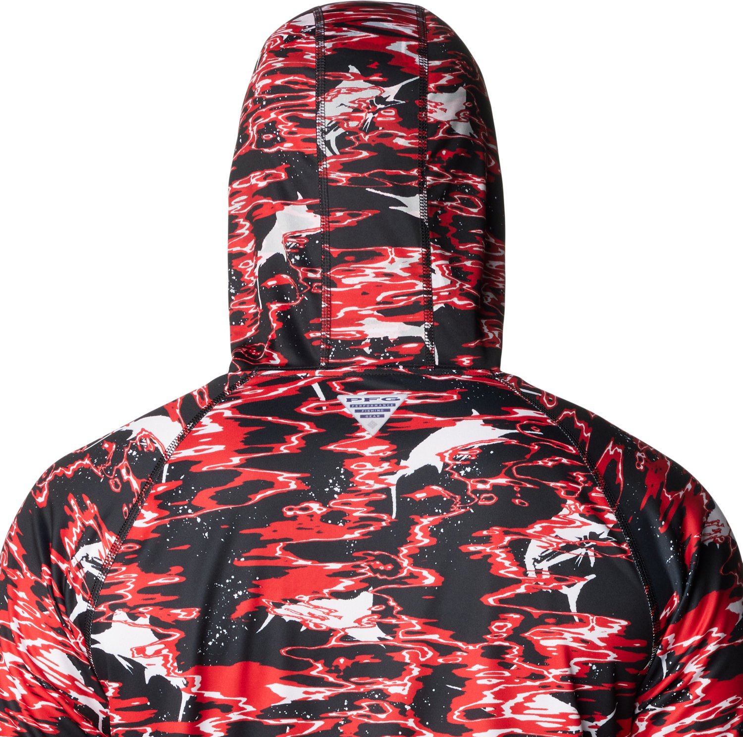 Columbia Sportswear Men's University of Georgia Rippled Super Terminal Tackle Hoodie                                             - view number 5