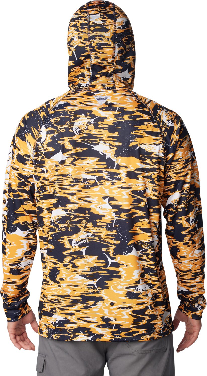 Columbia Sportswear Men's West Virginia University Rippled Super Terminal Tackle Hoodie  - view number 2