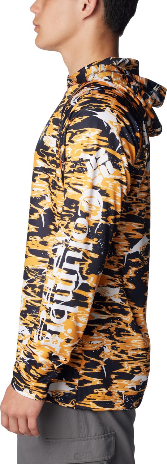 Columbia Sportswear Men's West Virginia University Rippled Super Terminal Tackle Hoodie  - view number 3