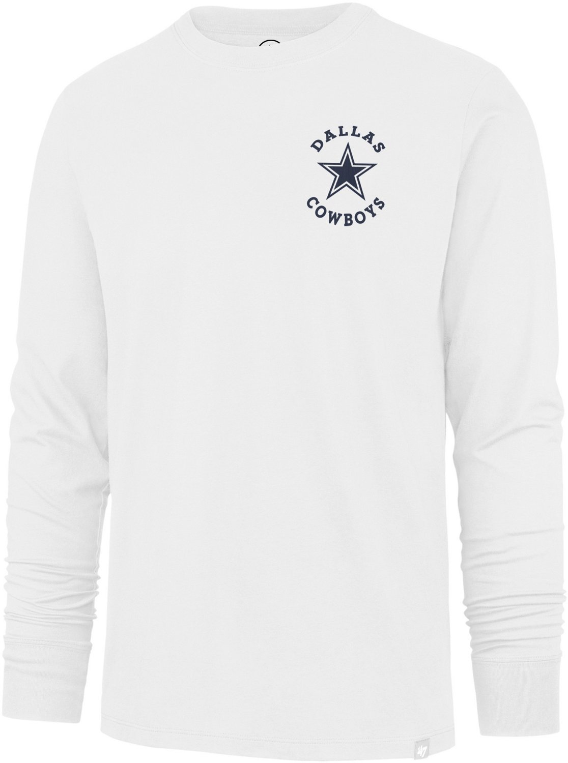 '47 Men's Dallas Cowboys Fall Back Print Franklin Long Sleeve T-shirt