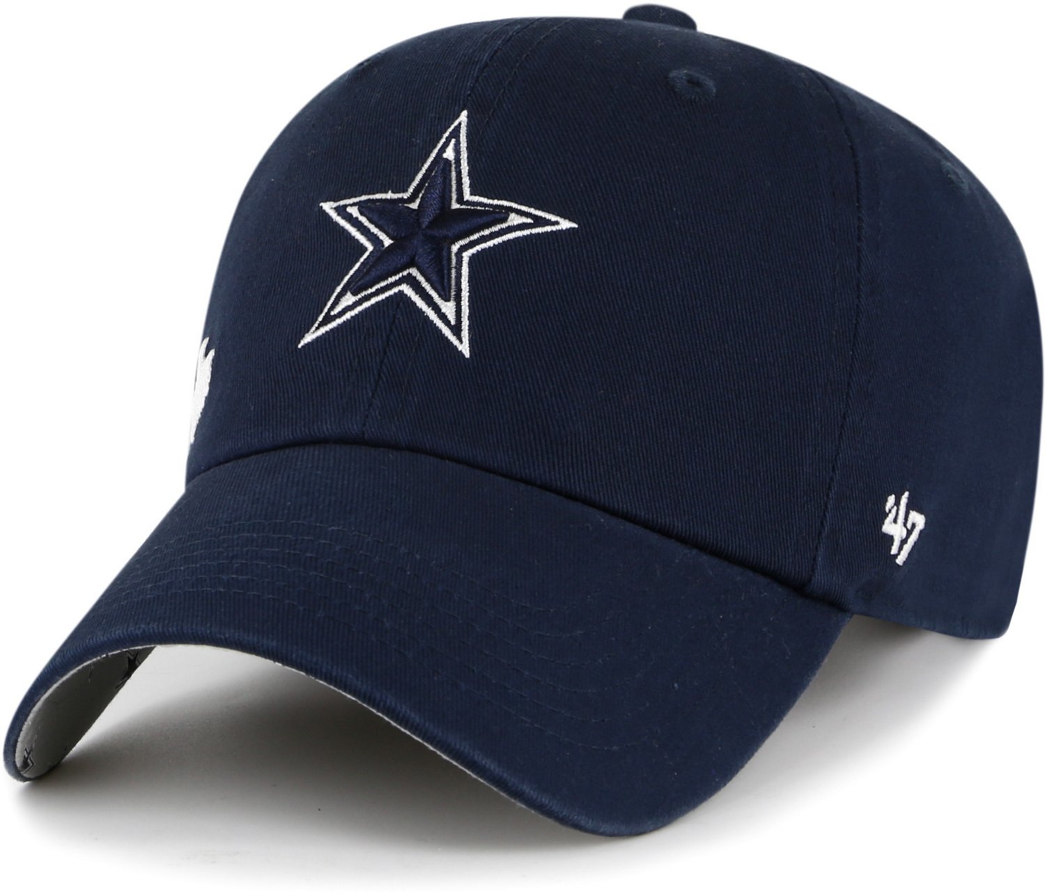 '47 Women's Dallas Cowboys Confetti Icon Adjustable Clean Up Cap - view number 2