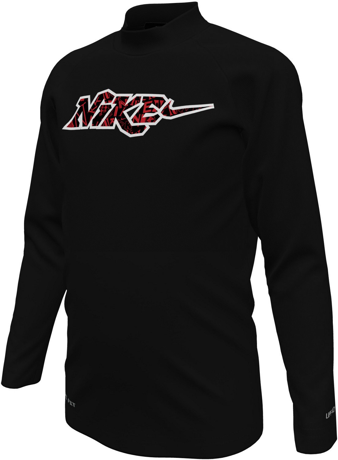 Nike Boys' Swim Multi-Logo Long Sleeve Hydroguard - view number 1