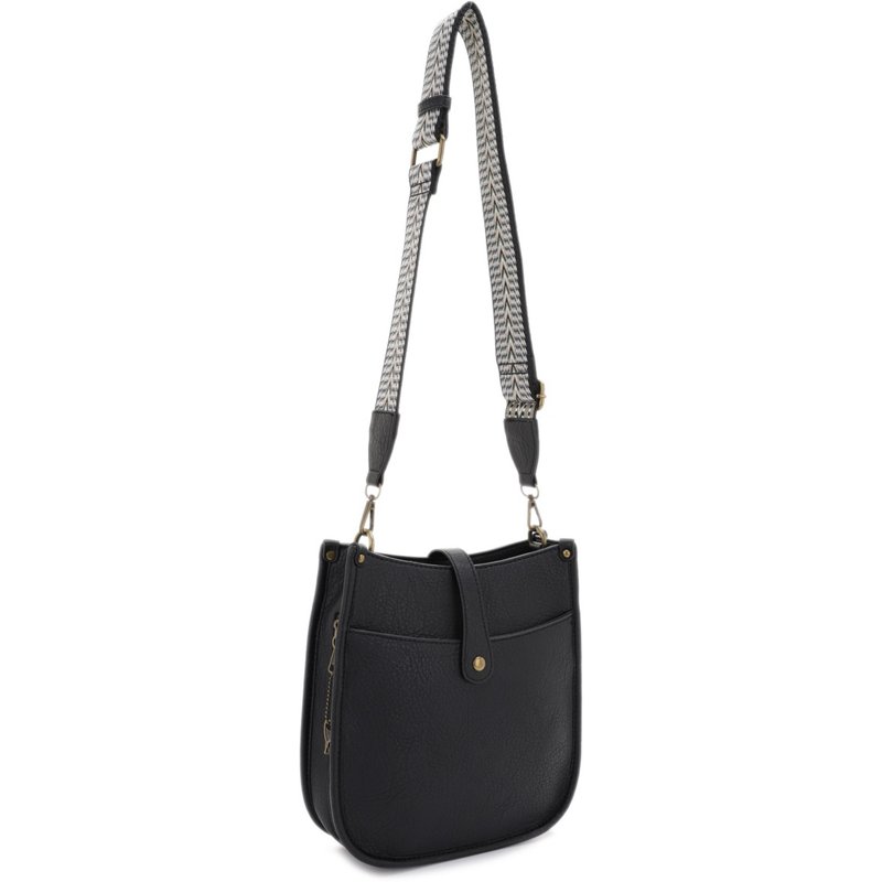 Jessie & James Chelsea Lock and Key Concealed Carry Crossbody Bag Black - Gun Cases And Racks at Academy Sports