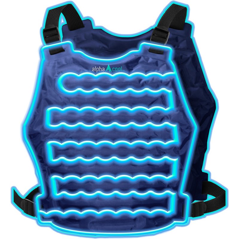 AlphaCool Polar Cooling Ice Vest, Men's, Blue
