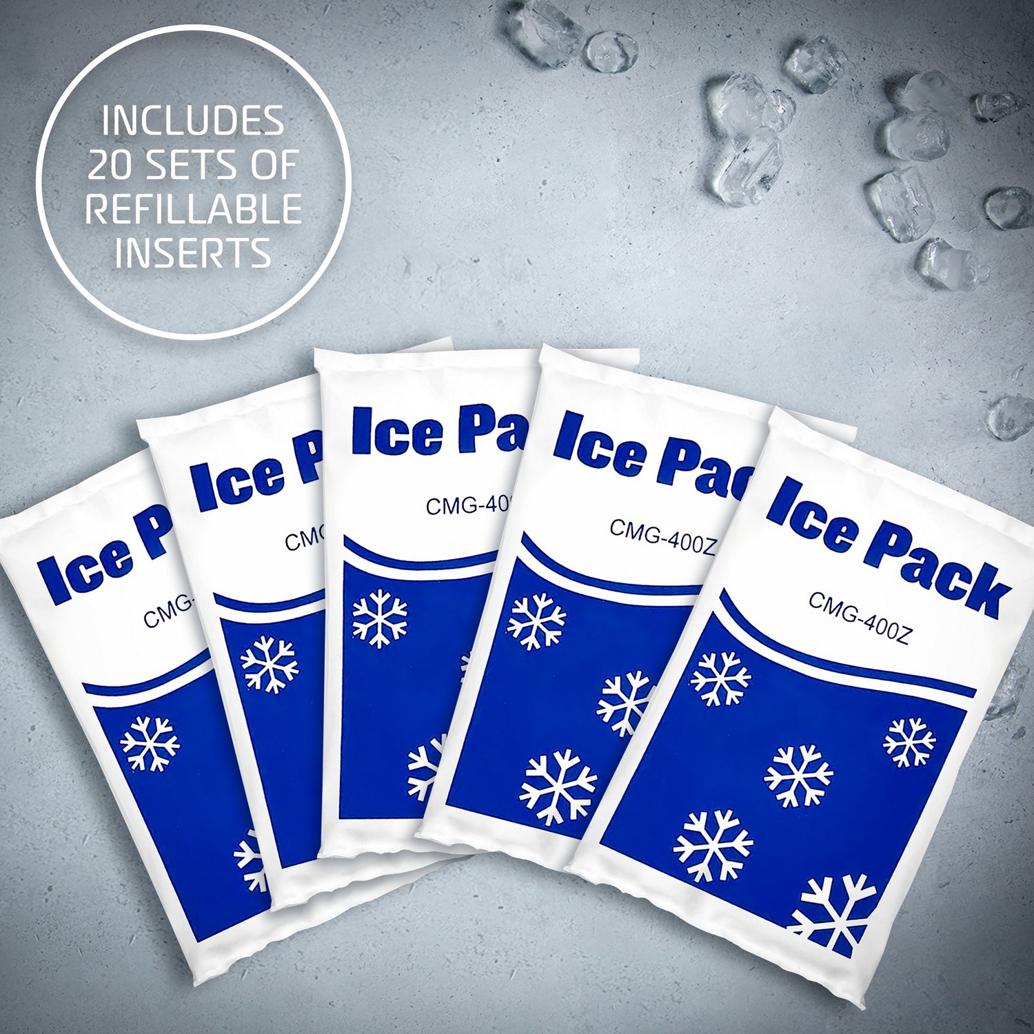 AlphaCool Artic Self-Fill Ice Cooling Vest with Reusable Ice Packs - view number 3