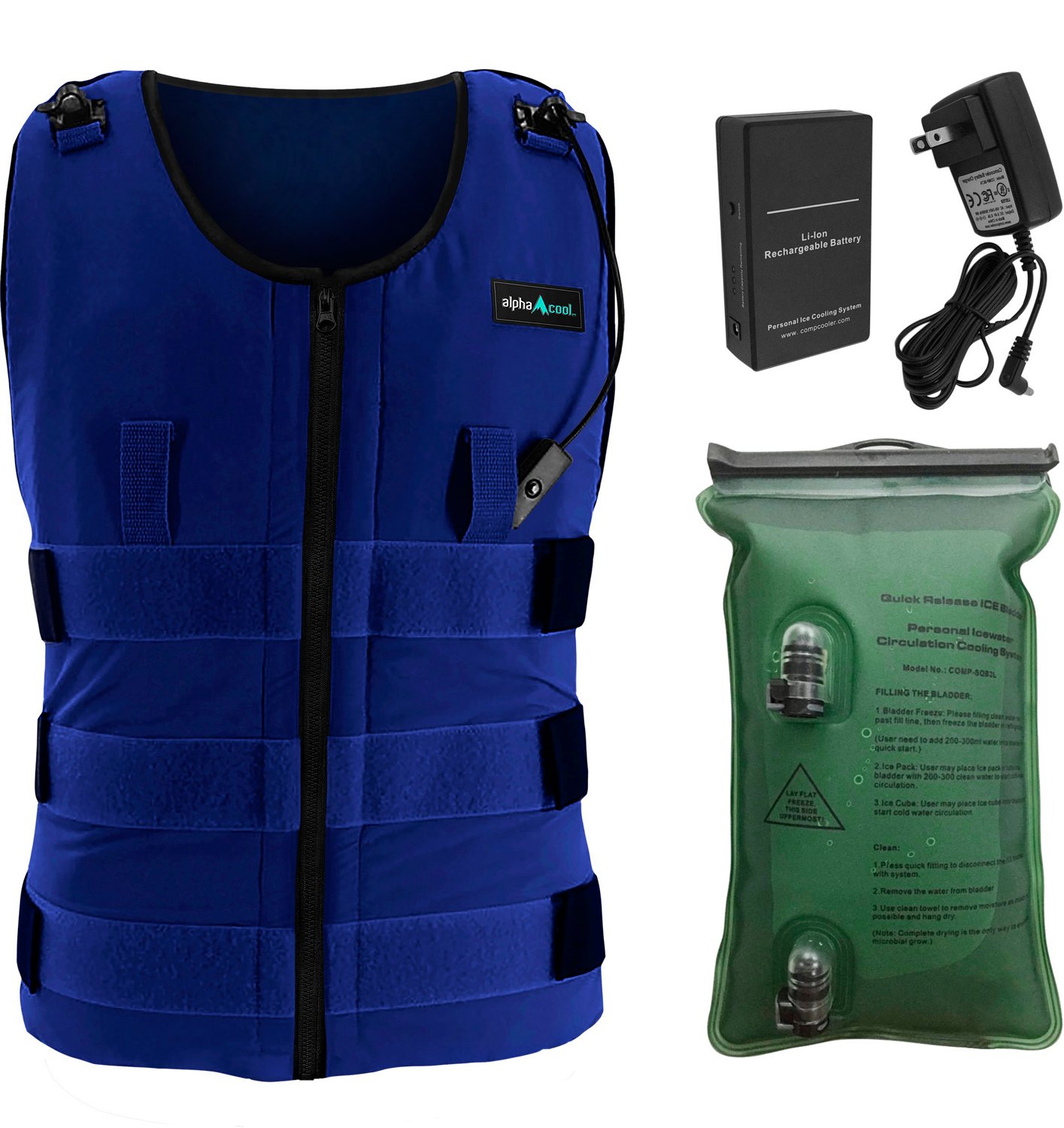 AlphaCool 7 Volt Circulatory Cooling Vest                                                                                        - view number 8