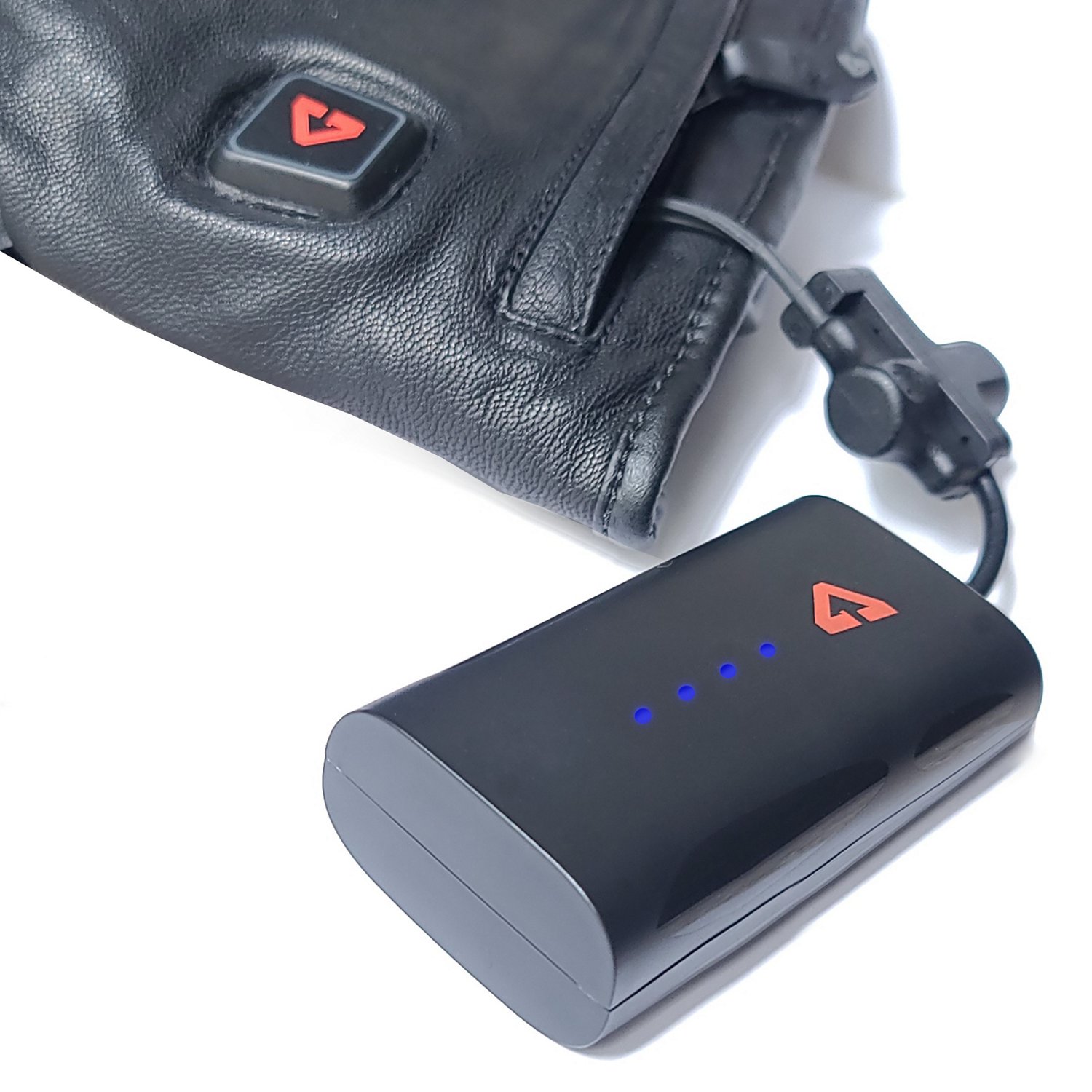 Gerbing Adults' 7V Hard Knuckle Battery Heated Gloves