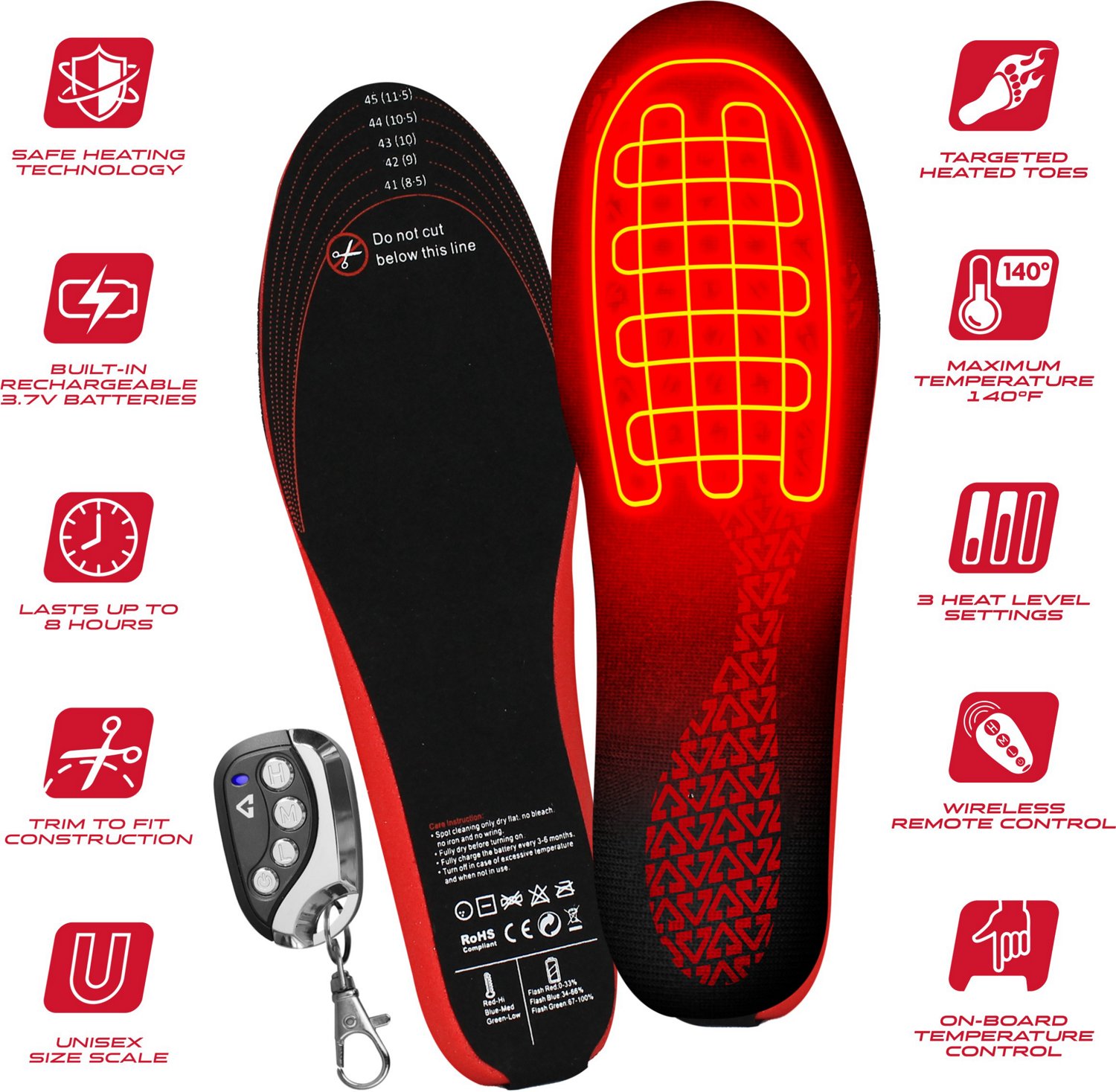 Gerbing Adults' 3V Rechargeable Heated Insoles - view number 5