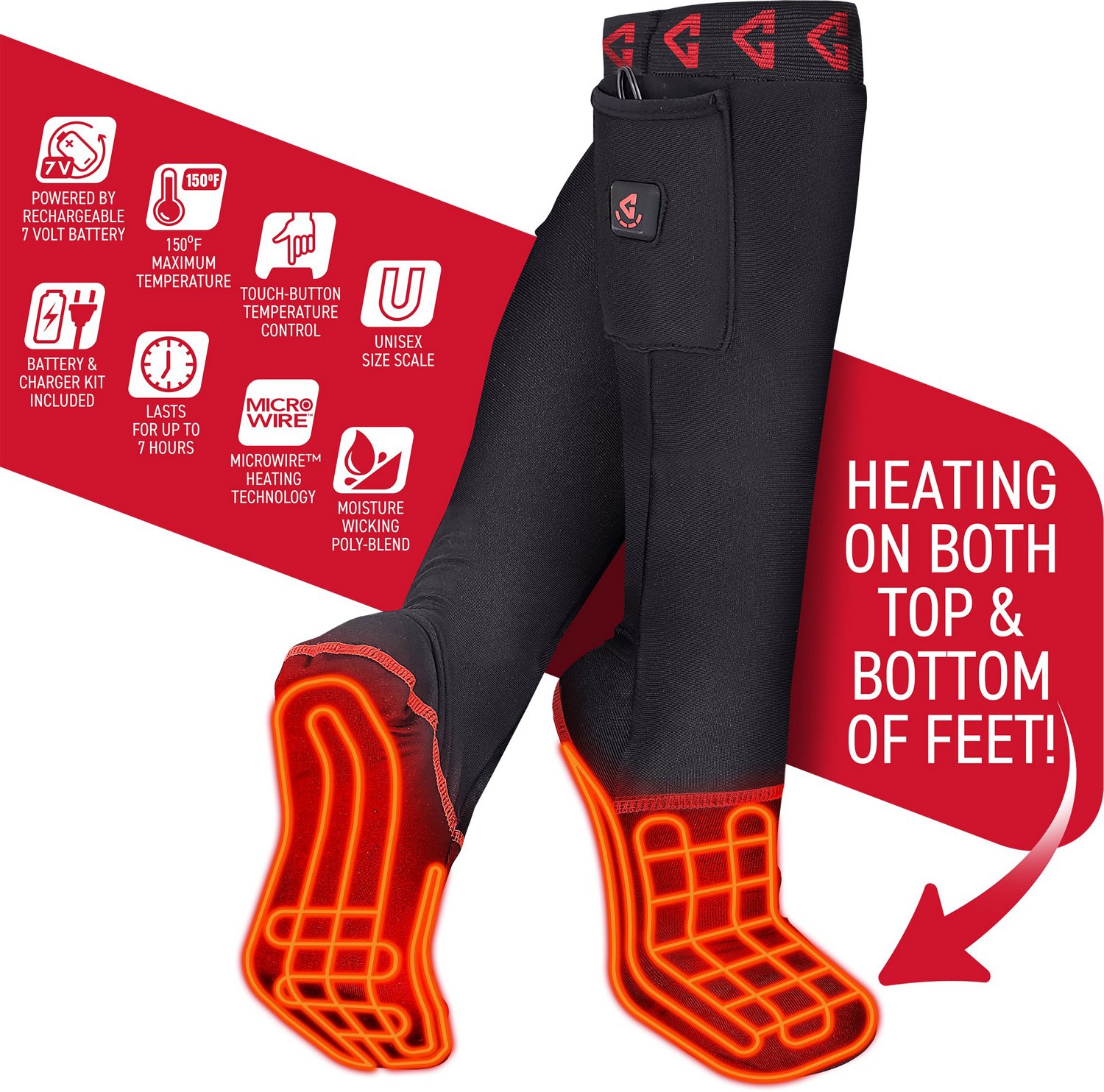 Gerbing Women's Battery Heated Sock Liners - view number 4