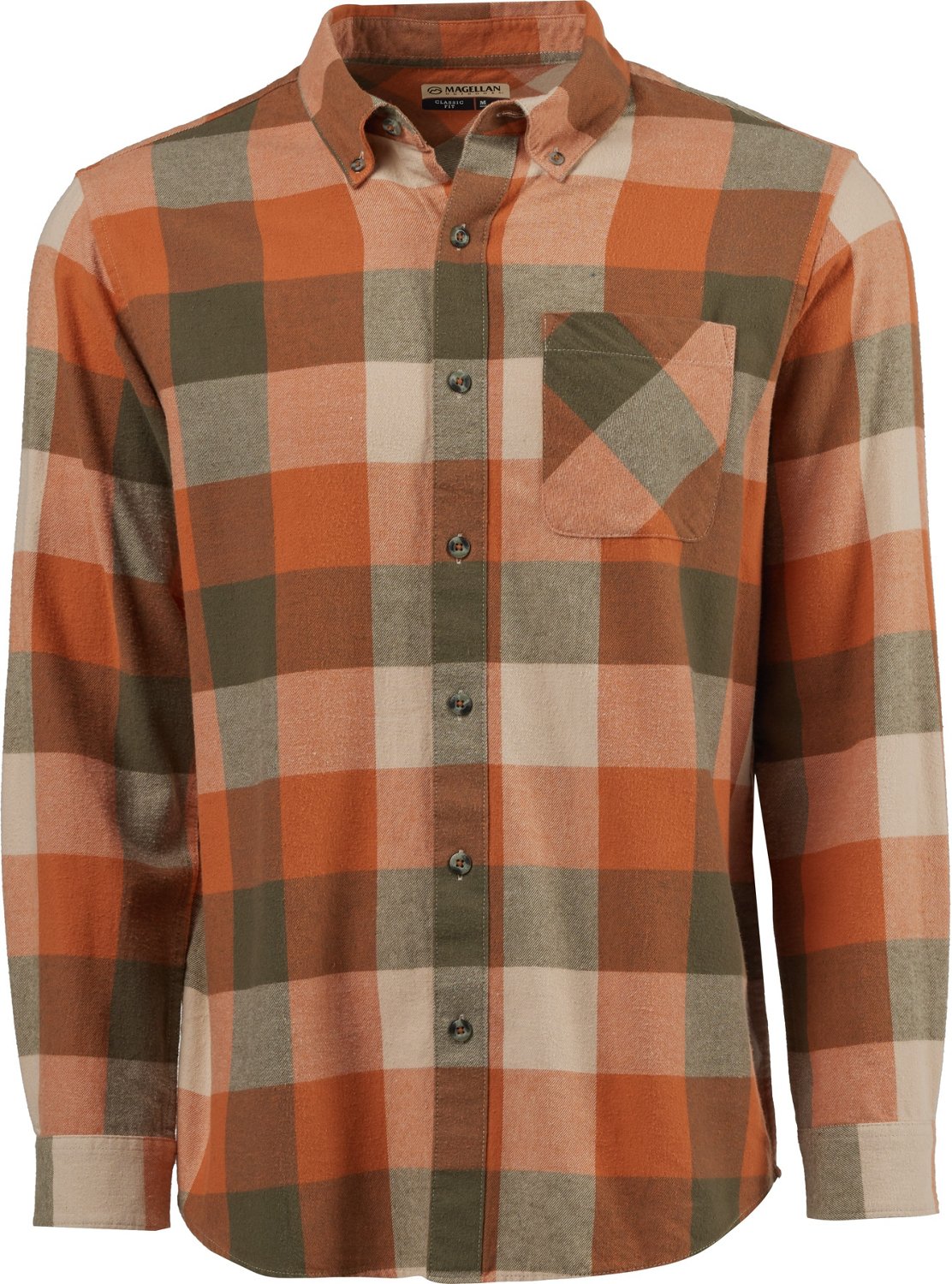 Magellan Outdoors Canyon Creek Long Sleeve Flannel Shirt - view number 1