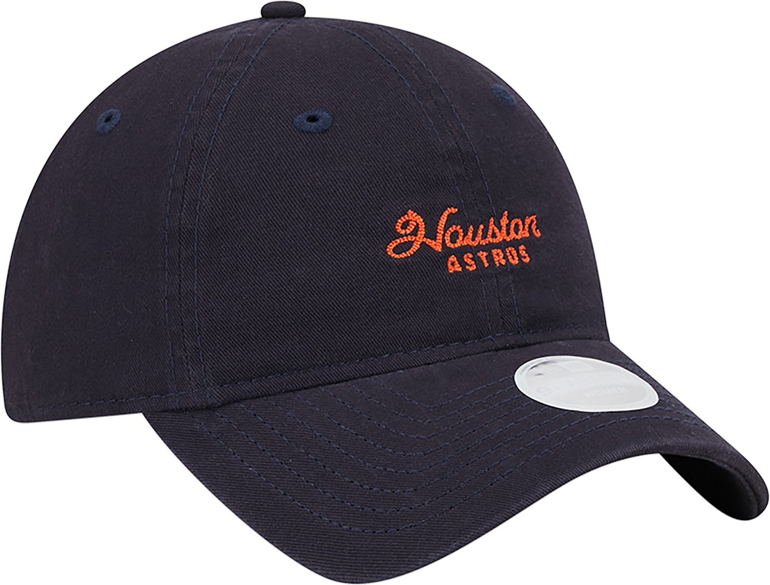 New Era Women's Astros Throwback Cross Stitch 9TWENTY Cap - view number 3