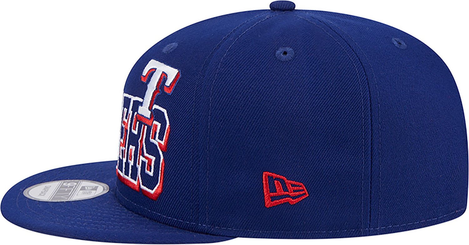 New Era Men's Rangers Game Day Wordmark 9FIFTY Cap - view number 4